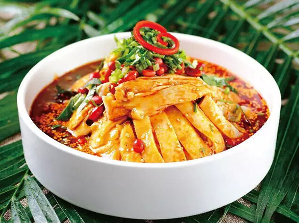 辛香汇名菜钵钵鸡，“凉拌瓦块鸡”的辛香汇版本