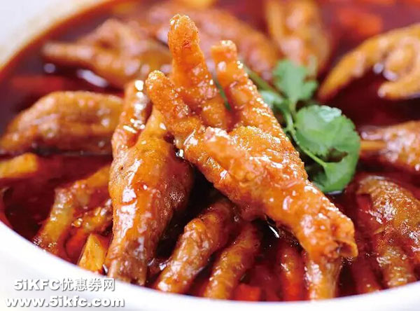 辛香汇川菜美食推荐，金手指凤爪