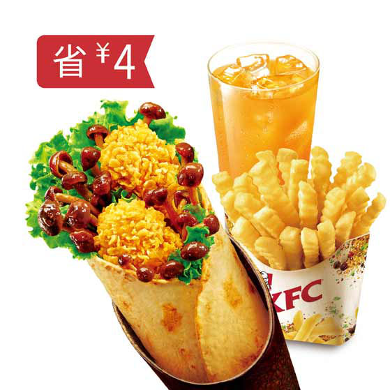 泼辣小鲜菇卷套餐 泼辣小鲜菇卷套餐